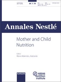 Buch Cover Mother and Child Nutrition