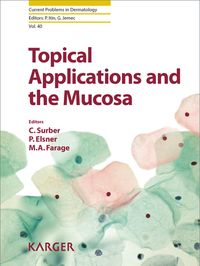 Buch Cover Topical Applications and the Mucosa