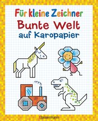 Buch Cover Für kleine Zeichner - Bunte Welt auf Karopapier