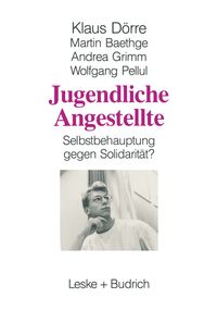 Buch Cover Jugendliche Angestellte
