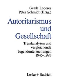 Buch Cover Autoritarismus und Gesellschaft
