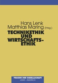 Buch Cover Technikethik und Wirtschaftsethik