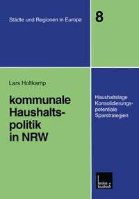Buch Cover Kommunale Haushaltspolitik in NRW