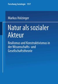 Buch Cover Natur als sozialer Akteur