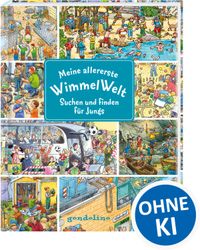 Buch Cover Meine allererste WimmelWelt - Suchen und finden für Jungs