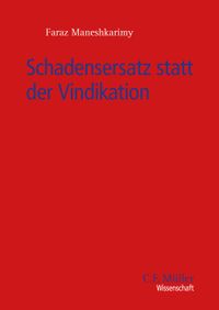 Buch Cover Schadensersatz statt der Vindikation