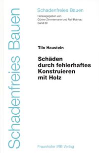 Buch Cover Schäden durch fehlerhaftes Konstruieren mit Holz.