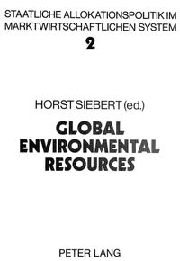 Buch Cover samGlobal Environmental Resources