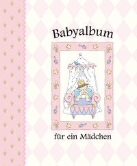 Buch Cover Babyalbum für ein Mädchen