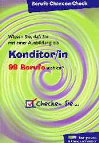 Buch Cover Konditor/in