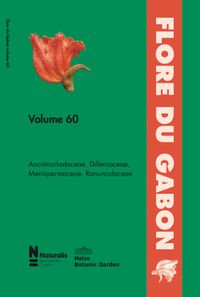 Buch Cover Flore du Gabon Vol. 60