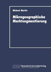 Buch Cover Mikrogeographische Marktsegmentierung