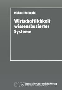 Buch Cover Wirtschaftlichkeit wissensbasierter Systeme