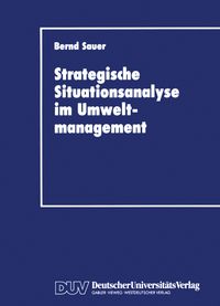 Buch Cover Stragegische Situationsanalyse im Umweltmanagement