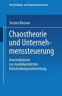 Buch Cover Chaostheorie und Unternehmenssteuerung