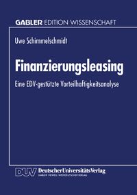 Buch Cover Finanzierungsleasing