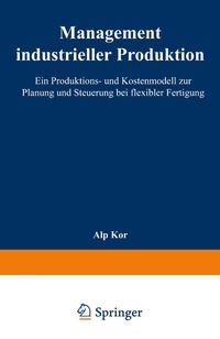 Buch Cover Management industrieller Produktion