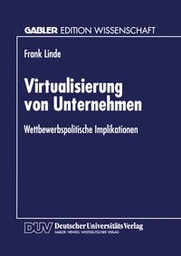 Buch Cover Virtualisierung von Unternehmen