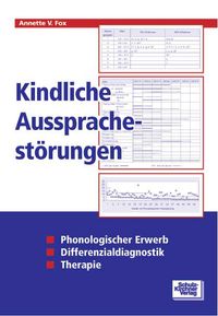 Buch Cover Kindliche Aussprachestörungen