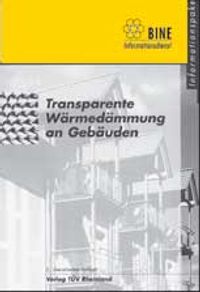 Buch Cover Transparente Wärmedämmung an Gebäuden