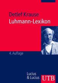 Buch Cover Luhmann-Lexikon