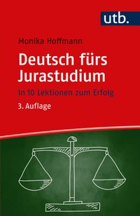 Buch Cover Deutsch fürs Jurastudium