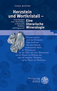 Buch Cover Herzstein und Wortkristall – Eine literarische Mineralogie