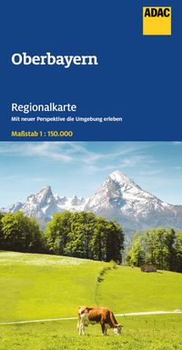 Buch Cover ADAC Regionalkarte 16 Oberbayern 1:150.000