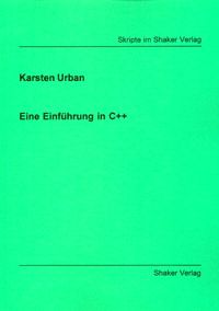 Buch Cover Eine Einführung in C++