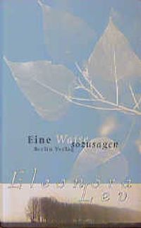 Buch Cover Eine Waise sozusagen