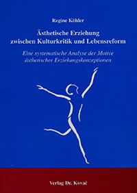 Buch Cover Ästhetische Erziehung zwischen Kulturkritik und Lebensreform