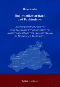 Buch Cover Bankenmikrostruktur und Bankfusionen