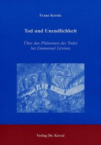 Buch Cover Tod und Unendlichkeit