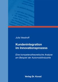 Buch Cover Kundenintegration im Innovationsprozess