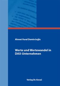 Buch Cover Werte und Wertewandel in DAX-Unternehmen