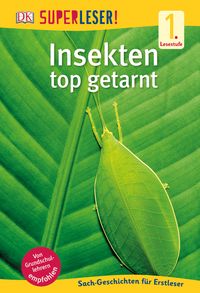 Buch Cover SUPERLESER! Insekten, top getarnt