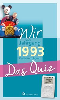 Buch Cover Wir vom Jahrgang 1993 - Das Quiz