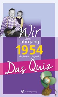 Buch Cover Wir vom Jahrgang 1954 - Das Quiz