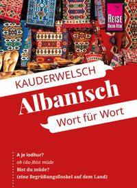Buch Cover Reise Know-How Sprachführer Albanisch - Wort für Wort