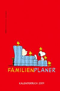 Buch Cover Peanuts Familienplaner Buch 2009