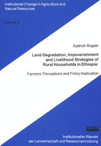 Buch Cover Land Degradation, Impoverishment and Livelihood Strategies of Rural Households in Ethiopia: