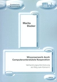 Buch Cover Wissenserwerb durch Computerunterstützte Kooperation