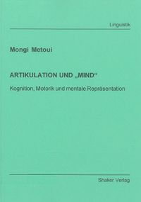 Buch Cover ARTIKULATION UND „MIND“