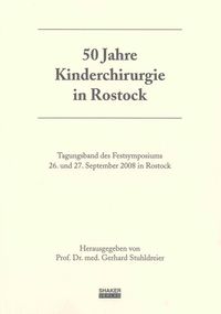 Buch Cover 50 Jahre Kinderchirurgie in Rostock