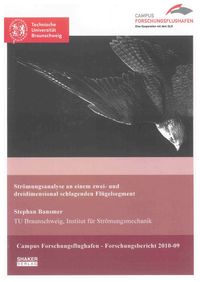 Buch Cover Strömungsanalyse an einem zwei- und dreidimensional schlagenden Flügelsegment