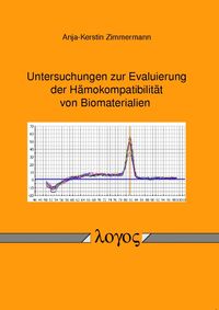 Buch Cover Untersuchungen zur Evaluierung der Hämokompatibilität von Biomaterialien