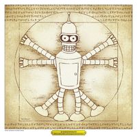 Buch Cover Futurama Spaßkalender 2009