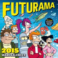 Buch Cover Futurama Wandkalender 2015