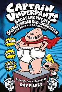 Buch Cover Captain Underpants, Band 1