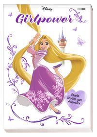 Buch Cover Disney Girlpower Malblock